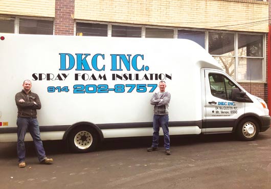  David Kelly (left) and Adrian McGirr, co-founders of DKC Energy Solutions Inc.